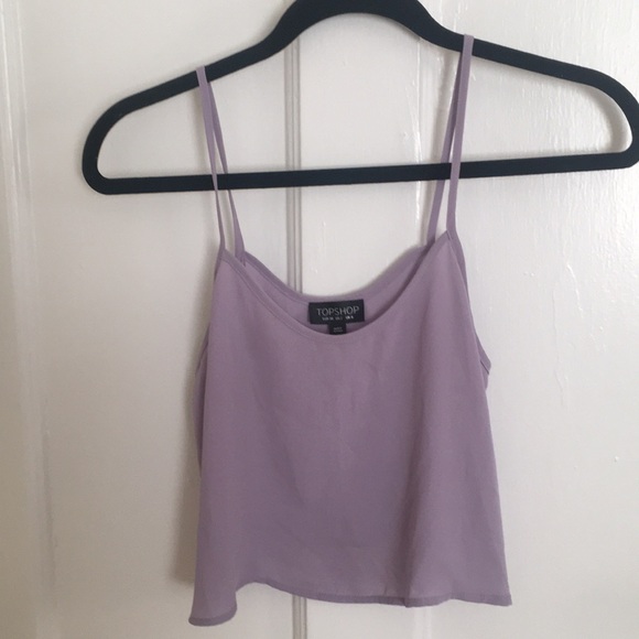 Top shop lilac cropped tank - Picture 2 of 6